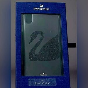 Swarovski Crystals Black Swan IPHONE XS Max Case